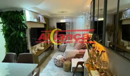 Apto 3 dorms. sendo 1 suite no Cond.Villagio Golden Tower.
