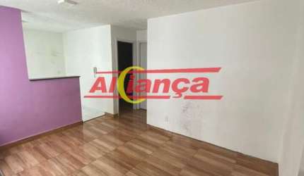 Apartamento 2 Dormitórios Condomínio Santa Teresa, 43m²- Jd Ansalca- Guarulhos-SP