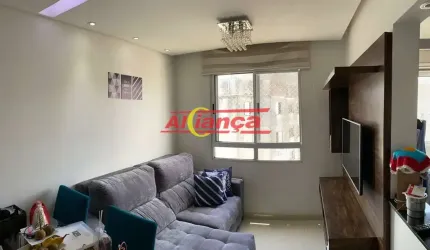 APARTAMENTO COM 2 DORMITÓRIOS À VENDA, 45 M² - PONTE GRANDE - GUARULHOS/SP  Apartamento com lazer co