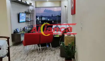 Apartamento com 3 dormitórios (1 suíte), 90m² - Vila Augusta - Guarulhos/SP