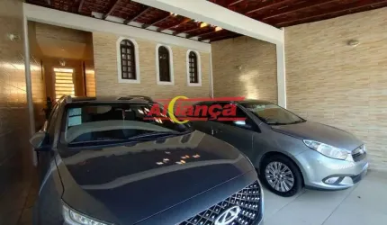 Sobrado à Venda, 3 quartos (2 suítes), 2 vagas - Jardim Terezópolis - Guarulhos