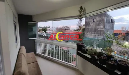 Apartamento à Venda em Gopoúva c/ 82m² , 3 quartos sendo 1 suíte, 2 vagas e lazer completo.