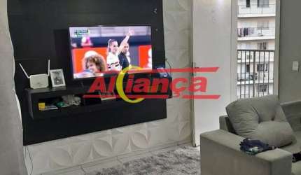 APARTAMENTO COM 2 DORMITÓRIOS À VENDA, 56 M² - JARDIM GUILHERMINO - GUARULHOS - SP