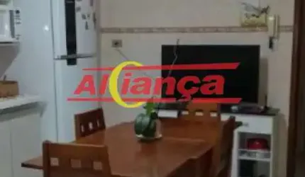 Sobrado à venda  2 suítes no Jardim Vila Galvão - 1 Vaga