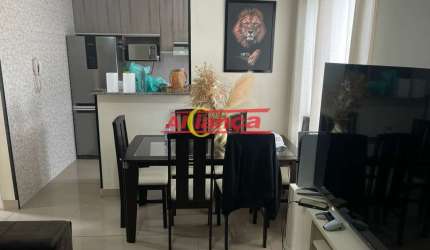 Apartamento com 2 quartos à venda, 45m² - Vila Alzira - Guarulhos/SP