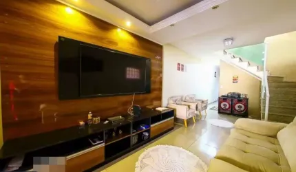 SOBRADO COM 3 QUARTOS, SENDO 1 SUÍTE A VENDA, 125 m² Jardim City - Guarulhos - SP