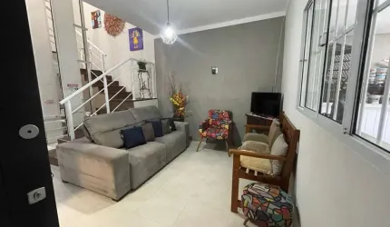Sobrado para Venda em Mogi das Cruzes, Villa Di Cesar, 3 dormitórios, 1 suíte, 3 banheiros, 3 vagas