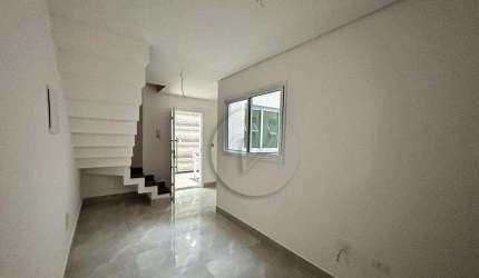 Cobertura com 2 dormitórios à venda, 63 m² por R$ 460.000,00 - Campestre - Santo André/SP