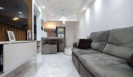 Apartamento com 2 dormitórios à venda, 57 m² por R$ 419.000,00 - Vila Curuçá - Santo André/SP