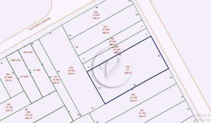 Terreno à venda, 800 m² por R$ 2.600.000,00 - Campestre - Santo André/SP