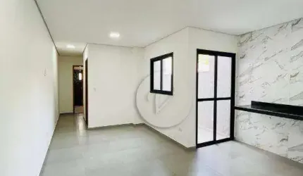 Apartamento com 2 dormitórios à venda, 55 m² por R$ 385.000,00 - Vila Eldízia - Santo André/SP
