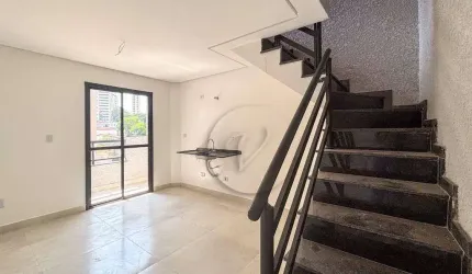 Cobertura com 2 dormitórios à venda, 92 m² por R$ 590.000,00 - Vila Bastos - Santo André/SP