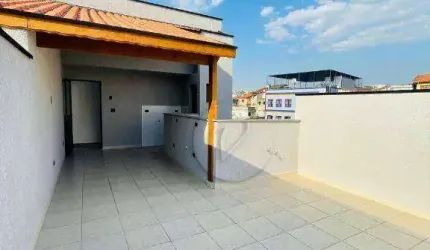 Cobertura com 86,00m² no Jardim Teles de Menezes em Santo André.