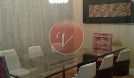 Apartamento para alugar, 122 m² por R$ 7.370,00/mês - Jardim - Santo André/SP