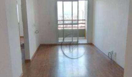 Apartamento com 2 dormitórios para alugar, 60 m² por R$ 2.767,47 - Casa Branca - Santo André/SP