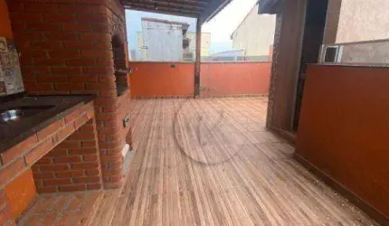 Cobertura com 2 dormitórios para alugar, 39 m² por R$ 2.206,82/mês - Parque das Nações - Santo André/SP