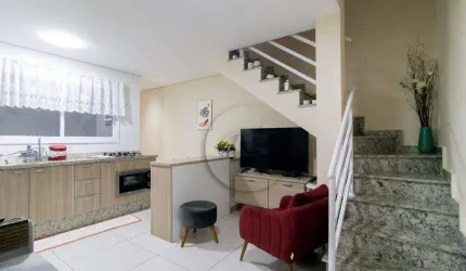 Cobertura com 2 dormitórios à venda, 104 m² por R$ 520.000,00 - Vila Pires - Santo André/SP