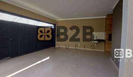 Casa com 3 dormitórios à venda, 120 m² por R$ 500.000,00 - Jardim Terra Branca - Bauru/SP