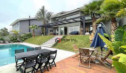 Casa com 4 dormitórios à venda, 463 m² por R$ 5.379.000,00 - Granja Viana - Embu das Artes/SP