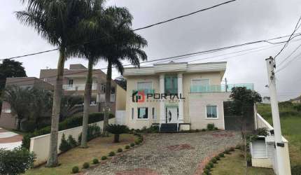 Casa em condominio na Granja Viana com 4 suítes e 700 m2 em localização ímpar - porteira fechada!
