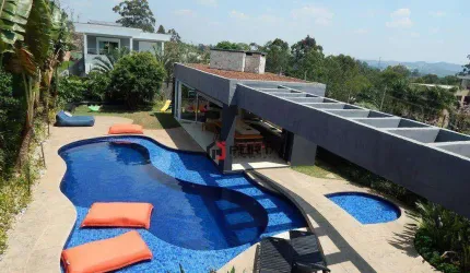 Casa com 4 dormitórios à venda, 500 m² por R$ 3.900.000,00 - Granja Viana - Cotia/SP