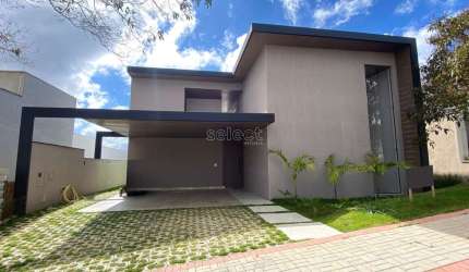 Excelente casa linear com 4 suítes a venda no Condomínio Alvim
