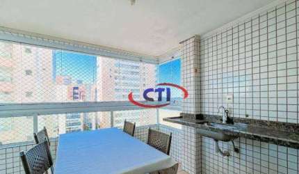 Apartamento com 2 dormitórios à venda, 108 m² por R$ 600.000,00 - Aviação - Praia Grande/SP