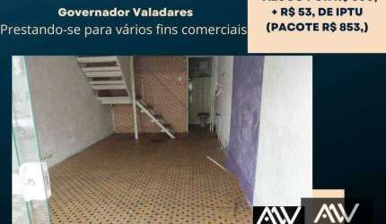 Loja para alugar, 30 m² por R$ 800,/mês + taxas - Manoel Honório Juiz de Fora/MG