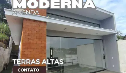Casa com 2 dormitórios à venda, 90 m² por R$ 430.000,00 - Terras Altas - Juiz de Fora/MG