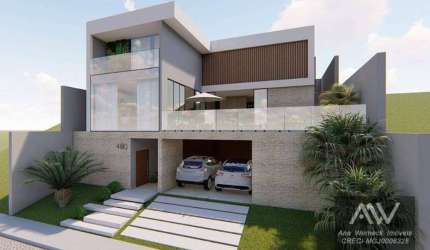Casa com 5 dormitórios (1 suíte + closet) à venda, 500 m² por R$ 900.000 - Cond. Alto da Boa Vista - Chácara/MG
