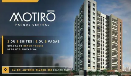 Apartamento para Venda em Santo André, Vila Assunção, 3 dormitórios, 1 suíte, 3 banheiros, 2 vagas
