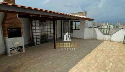 Cobertura com 3 dormitórios, 140 m² - venda por R$ 750.000,00 ou aluguel por R$ 4.008,00/mês - Santa Maria - São Caetano do Sul/SP