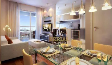 Apartamento à venda, 61 m² por R$ 595.000,00 - Santa Paula - São Caetano do Sul/SP