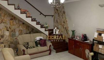 Sobrado com 3 dormitórios à venda, 217 m² por R$ 914.000,00 - Santa Maria - São Caetano do Sul/SP