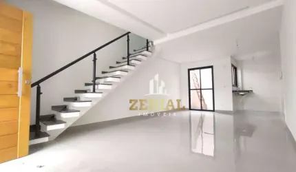 Sobrado com 3 dormitórios à venda, 129 m² por R$ 705.000,00 - Vila Curuçá - Santo André/SP