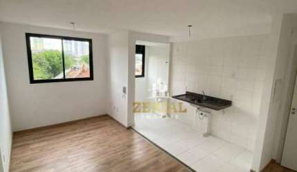 Apartamento com 2 dormitórios à venda, 42 m² por R$ 377.177,00 - Vila Sacadura Cabral - Santo André/SP