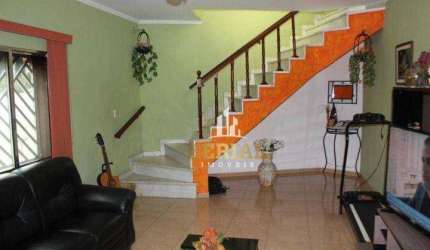 Sobrado com 3 dormitórios à venda, 167 m² por R$ 950.000,00 - Mauá - São Caetano do Sul/SP