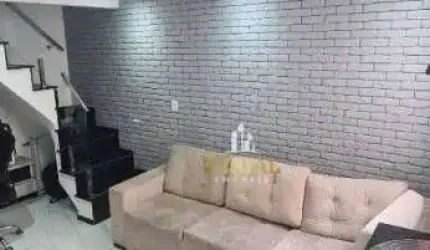Cobertura com 2 dormitórios à venda, 110 m² por R$ 627.000 - Vila Scarpelli - Santo André/SP