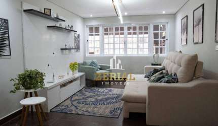 Sobrado com 4 dormitórios à venda, 250 m² por R$ 950.000,00 - Vila Scarpelli - Santo André/SP