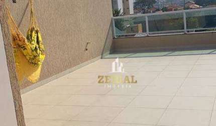 Cobertura à venda, 100 m² por R$ 605.000,00 - Campestre - Santo André/SP