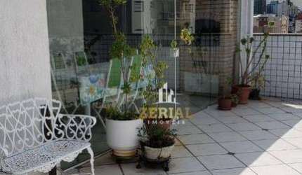 Cobertura com 3 dormitórios à venda, 146 m² por R$ 900.000,00 - Barcelona - São Caetano do Sul/SP