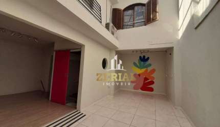 Sobrado com 4 dormitórios, 245 m² - venda por R$ 1.390.000,00 ou aluguel por R$ 13.300,00/mês - Olímpico - São Caetano do Sul/SP