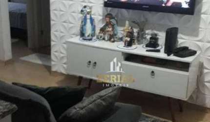 Apartamento com 2 dormitórios à venda, 48 m² por R$ 298.000,00 - Vila Sacadura Cabral - Santo André/SP