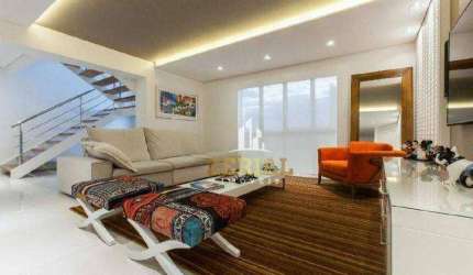 Cobertura com 3 dormitórios à venda, 281 m² por R$ 2.190.000,00 - Fundação - São Caetano do Sul/SP
