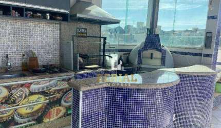 Cobertura com 2 dormitórios à venda, 190 m² por R$ 849.000,00 - Nova Gerti - São Caetano do Sul/SP