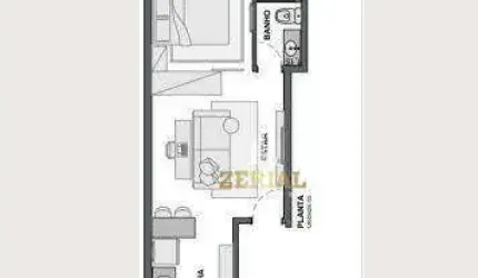 Apartamento à venda, 61 m² por R$ 429.000,00 - Nova Gerti - São Caetano do Sul/SP