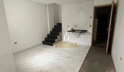 Cobertura com 2 dormitórios à venda, 110 m² por R$ 600.000,00 - Vila Alice - Santo André/SP