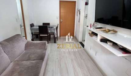 Apartamento com 2 dormitórios à venda, 54 m² por R$ 382.900,00 - Campestre - Santo André/SP