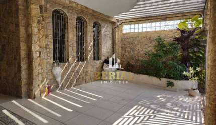 Sobrado com 3 dormitórios à venda, 245 m² por R$ 852.000,00 - Vila Francisco Matarazzo - Santo André/SP