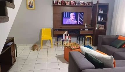 Sobrado com 2 dormitórios à venda, 115 m² por R$ 744.000,00 - Osvaldo Cruz - São Caetano do Sul/SP